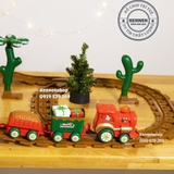 Đồ chơi tàu hỏa noel quà tặng giáng sinh cho bé