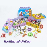Ghép hình puzzle hộp thiếc LOẠI ĐẸP