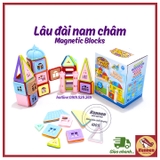 Ghép lâu đài nam châm Magnetic Blocks 77-105 chi tiết