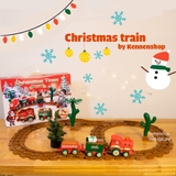 Đồ chơi tàu hỏa noel quà tặng giáng sinh cho bé