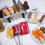 Bộ đồ nướng BBQ nhiều món ăn để nhận biết các món ăn và giải trí cho bé