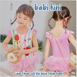 Bikini bé gái 10- 15kg dáng ba lê