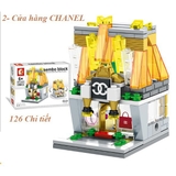 Lắp ghép Sembo con phố mini COMBO 8