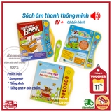 Sách âm thanh học tiếng anh thông minh cho bé dùng pin