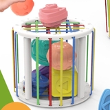 Đồ chơi giáo dục sớm Thả hình khối cầu vồng phát triển tư duy cho bé từ 6-18m LOẠI ĐẸP