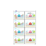 TỦ TABI KIDS 4 NGĂN MÀU TRẮNG DUY TÂN