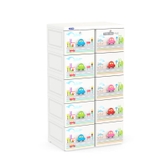 TỦ TABI KIDS 5 NGĂN MÀU TRẮNG DUY TÂN
