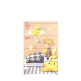 TỦ TABI-S 4 NGĂN MÀU KEM DUY TÂN