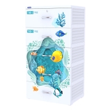 TỦ TABI-S 5 NGĂN DUY TÂN- TRẮNG NEW