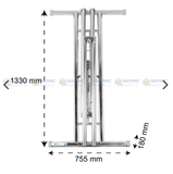 Võng inox FELIX lục giác