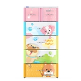 TỦ TABI M 5 NGĂN ĐA SẮC D TÂN ( CHÓ BULL)