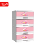 TỦ 4T ĐẠI KIỂU MÀU HỒNG DUY TÂN