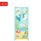 TỦ WING 2 CÁNH 3 NGĂN MÀU DƯƠNG DUY TÂN