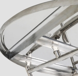 Bàn inox SUPER 1m2 cạnh vuông QP