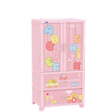 TỦ WING 2 CÁNH 2 HỘC MÀU HỒNG DUY TÂN