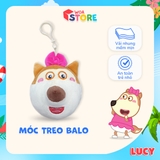 Móc treo balo gấu bông Lucy xinh xắn chính hãng cao cấp