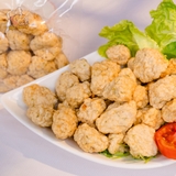 Chả cá nhạc rán sơ (dạng viên)