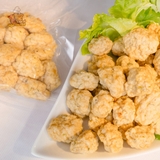 Chả cá nhạc rán sơ (dạng viên)