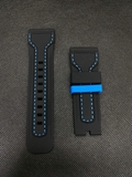 DÂY SILICONE ĐEN CHỈ XANH (M3/04 ROCKETBYZ)