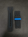 DÂY SILICONE ĐEN CHỈ XANH (M3/04 ROCKETBYZ)