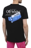 OFF-WHITE Cotton T-shirt black