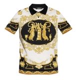 Versace pattern polo shirt