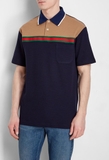 Gucci Polo stripe lines - Blue