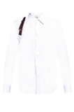 Alexander McQueen single brace detail shirt