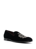 Dolce & Gabbana Leonardo embroidered slippers