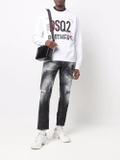 Dsquared2 mid-rise distressed jeans