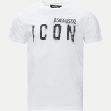 Dsquared2 Icon White Spray Cool Tee