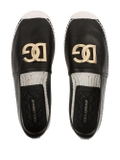 Dolce & Gabbana logo plaque espadrilles