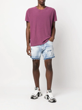 Dsquared2 acid-wash distressed denim shorts