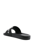 Givenchy logo-print detail pool slides