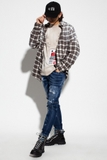 DSQUARED2 BLUE ‘TIDY BIKER’ JEANS