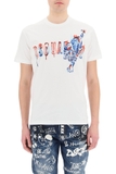 Dsquared2 T-SHIRT Tiger White