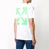 OFF-WHITE Painting Printing Short Sleeve White