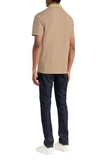 Versace Medusa Greca two-tone cotton polo shirt