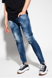 DSQUARED2 BLUE ‘TIDY BIKER’ JEANS