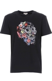 Alexander McQueen Doodle Skull-print T-shirt - Black