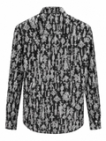 Alexander McQueen crystal-pattern shirt