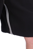 NEIL BARRETT SHORTS IN VISCOSA NERA