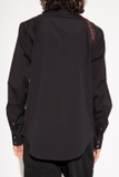 Alexander McQueen shoulder brace detail shirt