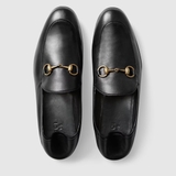 Horsebit leather loafer