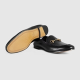 Horsebit leather loafer