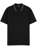 Versace Medusa-appliqué polo shirt