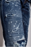 DSQUARED2 NAVY BLUE ’COOL GUY’ JEANS