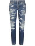 Dolce & Gabbana ripped-detailing skinny jeans