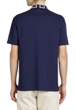 Versace Greca-collar cotton polo shirt