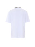 Amiri Floral Collar Polo White